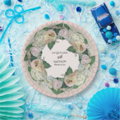 Brautparty Tee Party Hübsche Blume Spitze Doily Pappteller (Party)