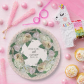 Brautparty Tee Party Hübsche Blume Spitze Doily Pappteller (Party)