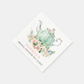 Brautparty Tee Party Napkins Serviette (Ecke)