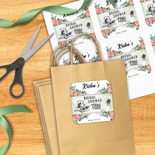 Brautparty Tee Party Personalisiert Aufkleber