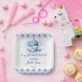 Brautparty Tee Party Teebeutel Pappteller (Party)