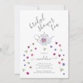 Brautparty Teezeremonie Tee Party Einladung (Vorderseite)