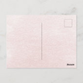 Brautparty Teezeremonie Tee Party Einladung Postkarte (Rückseite)