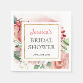 Brautparty-Tischcocktail aus Pepper Spring Serviette