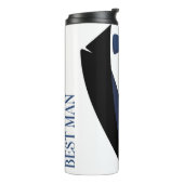 Brautparty Trauzeuge Thermosbecher (Nach links gedreht)