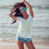 Brautparty "Trauzeugin-Skalierung für grünes Match T-Shirt