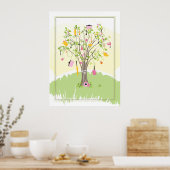 Brautparty Tree | Poster (Küche)