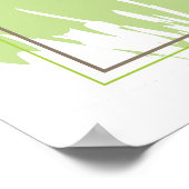 Brautparty Tree | Poster (Ecke)