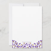 Brautparty Trivia Game - Lila und Gold