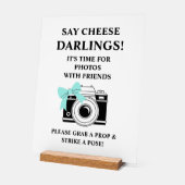 Brautparty Türkis Acrylschild (Winkel)