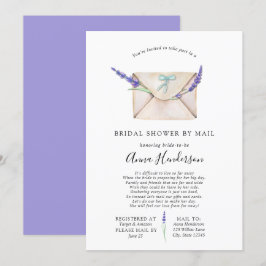 Brautparty über große Entfernungen per Post Einladung