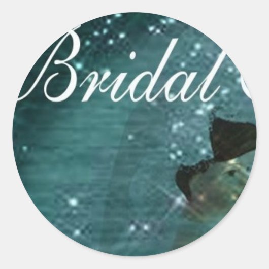 Brautparty Umschlag Aufkleber (Vorderseite)