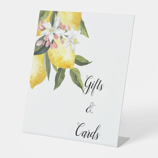 Brautparty- UND KARTENZEICHEN Sockelschild (Vorderseite)