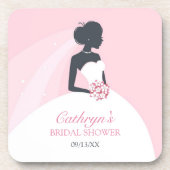 Brautparty-Untersetzer (Set von 4) Untersetzer (Vorderseite)