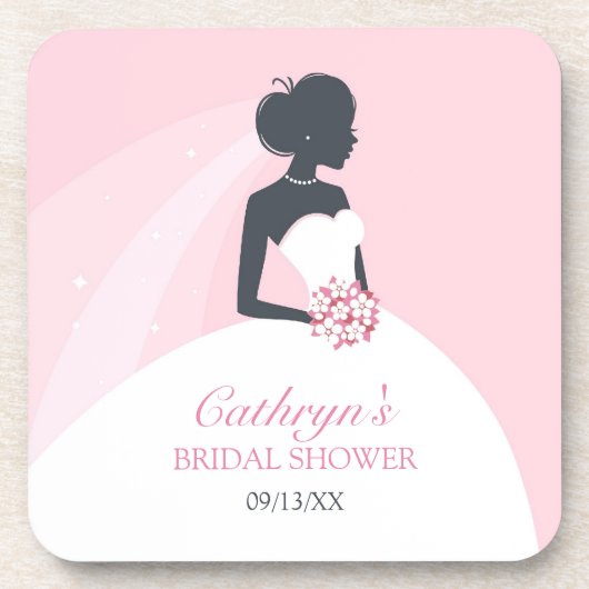 Brautparty-Untersetzer (Set von 4) Untersetzer (Vorderseite)