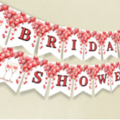 Brautparty Valentine Hearts Beifall für Liebe Wimpelkette