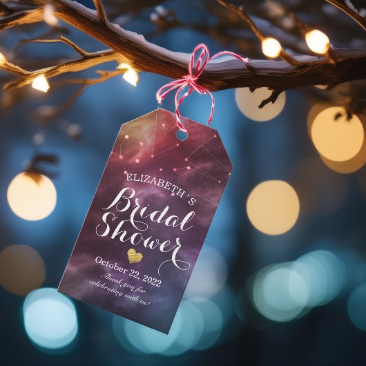 Brautparty Vielen Dank an Galaxy Star Constellatio Geschenkanhänger