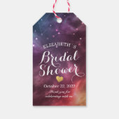 Brautparty Vielen Dank an Galaxy Star Constellatio Geschenkanhänger (Rückseite)