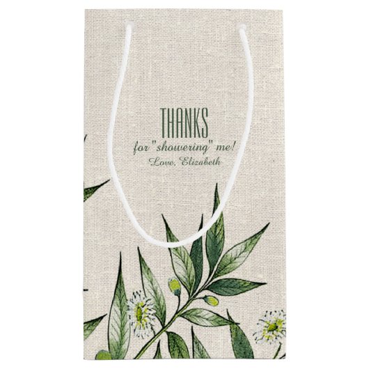 Brautparty Vielen Dank, dass Sie in der Herberge k Kleine Geschenktüte (Rückseite)