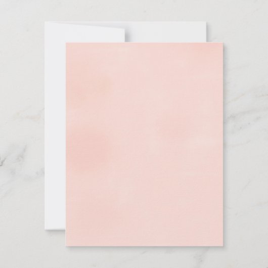 Brautparty Vielen Dank für Ihre Karte (Rückseite)