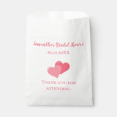 Brautparty Vielen Dank Geschenktütchen (Vorderseite)
