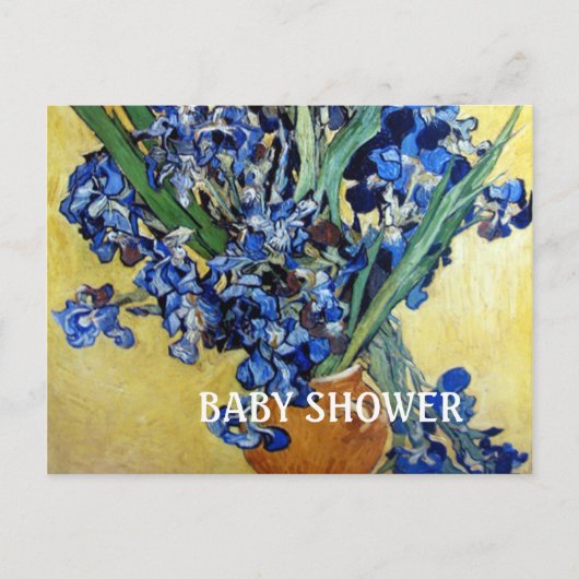 Brautparty. Vincent van Gogh Einladungspostkarte (Vorderseite)