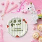 Brautparty "Vine Tomato" Pappteller (Party)