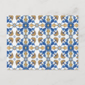 Brautparty Vintag Lemon Foliage Mittelmeer Einladungspostkarte (Rückseite)