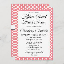 Brautparty Vintag Polka Dots Bows Pink & White