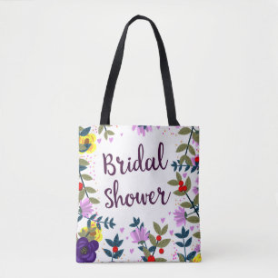 Brautparty Vintage Blume Tasche