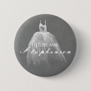 Brautparty Vintage Brautkleid Träumerisch Button