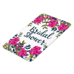 Brautparty Vintage Rose Magnet