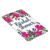 Brautparty Vintage Rose Magnet (Rechte Seite)