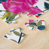 Brautparty Vintage Rose Puzzle (Seite)
