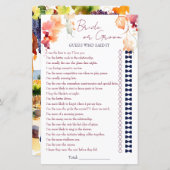 Brautparty von Braut oder Kellerei (Vorne/Hinten)