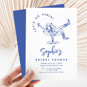 Brautparty von Funky Hand Drawn Scribble Einladung