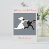 Brautparty-Vorschlagskarte (Stehend Vorderseite)