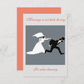 Brautparty-Vorschlagskarte (Vorne/Hinten)