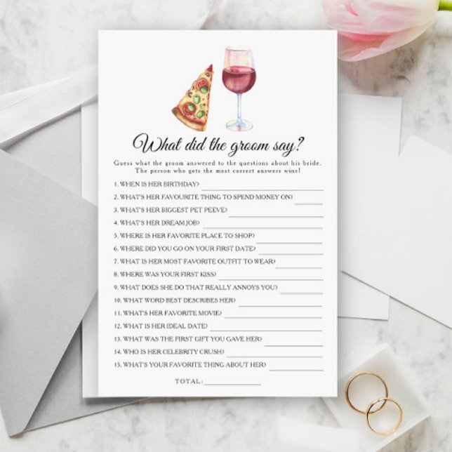 Brautparty Was hat der Bräutigam gesagt? (Von Creator hochgeladen)