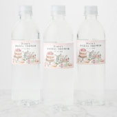 Brautparty Wasser Flasche Etikett - Tee-Party Them (Flaschen)