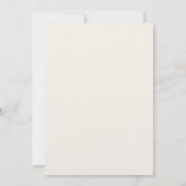 Brautparty Wasserfarbe Einladung (Rückseite)