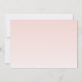 Brautparty Wasserfarbe Eiscreme Danke Karte (Rückseite)