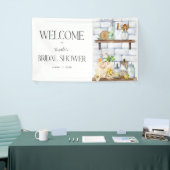 Brautparty Wasserfarbe Küche Banner (Messeveranstaltung)