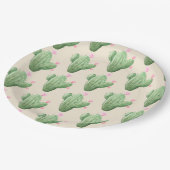 Brautparty Wasserfarbe Pappteller (Schrägansicht)