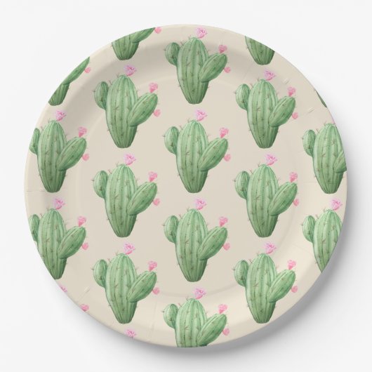 Brautparty Wasserfarbe Pappteller (Vorderseite)