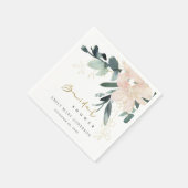 BRAUTPARTY WASSERFARBE SERVIETTE (Ecke)