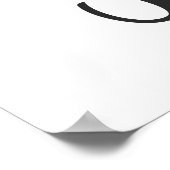 Brautparty Wasserfarbe Tropen willkommen Poster (Ecke)