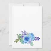 BRAUTPARTY Wasserfarben (Rückseite)