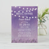 Brautparty Wasserfarben Einladung (Stehend Vorderseite)