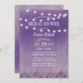 Brautparty Wasserfarben Einladung (Vorne/Hinten)